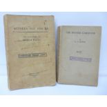 Two volumes, Between You and Me, The Autobiography of Wilfred Pickles, unbound,