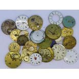 Pocket watch movements and dials