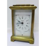 A Bayard 8-day carriage clock, Duverdrey & Bloquel, 11.