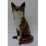 A large Beswick fireside fox, 2348,