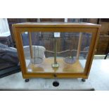 A set of Philip Harris scientific scales,