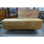 A teak sideboard