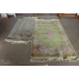 Three Chinese rugs