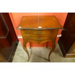 A 19th Century French Louis XV style rosewood table de nuit