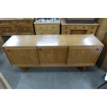 A teak sideboard