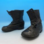 A pair of Victorian children's shoes