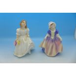 Two Royal Doulton figures,