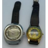 Two wristwatches,