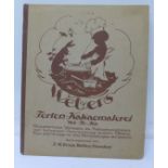 Weber's Confectionary Art book, published by Weber, 1922,