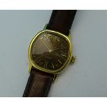 A lady's Omega DeVille wristwatch,