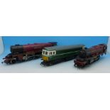 Two Hornby OO gauge locomotives, Duchess of Sutherland, The Princess Royal and one other by Lima,