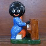 Carlton ware, limited edition Golly, The Piano Player, 309/1250,