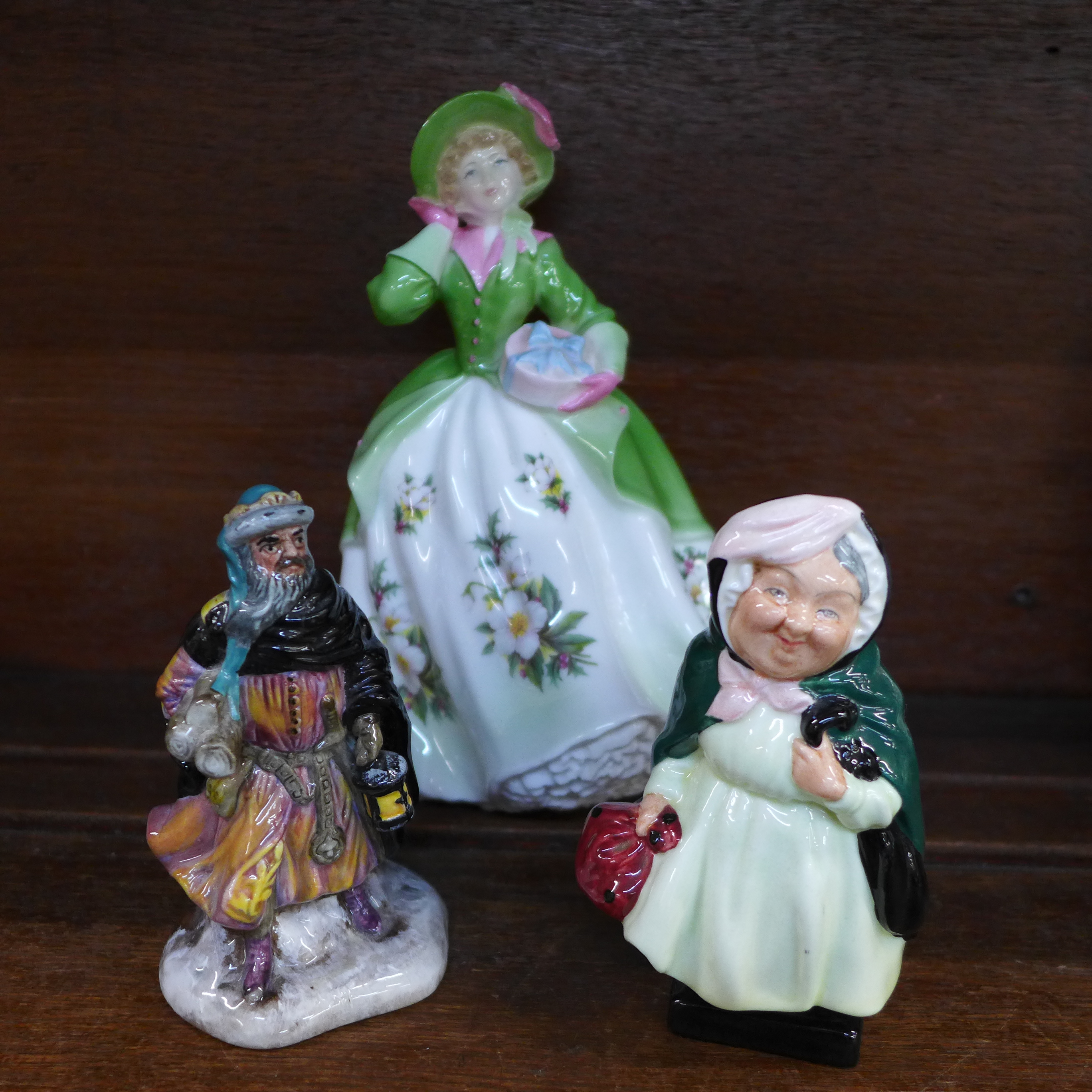 Two Royal Doulton figures,