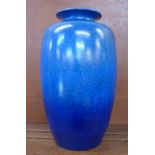A Royal Lancastrian large blue vase, 2671,