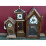 Three clocks,