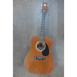 A Hondo II guitar,