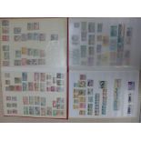 Two stock books of used stamps, Commonwealth,