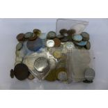 Silver and other British coins, weight of 19th Century and pre-1920 coins, 130g,
