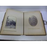 A Stately Homes cabinet cards album