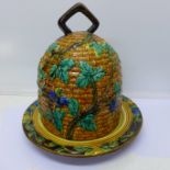 A large Minton lidded cheese dish