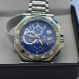 An Aquamaster chronograph wristwatch,