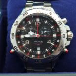 A Nautica chronograph wristwatch,