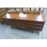 A teak sideboard