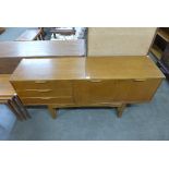 A teak sideboard