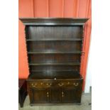 A George III oak dresser