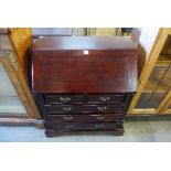 A mahogany bureau