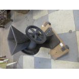 A cast iron grinder