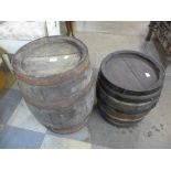 Two small barrels