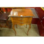 A 19th Century French Louis XV style rosewood table de nuit