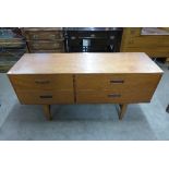 A teak sideboard