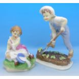 Two Royal Worcester figures,