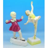 Two Royal Worcester figures,