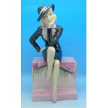 A Peggy Davies figurine, Marlene Dietrich,