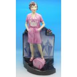 Kevin Francis and Peggy Davies figurine by Andy Moss, Tallulah Bankhead, 211/350,