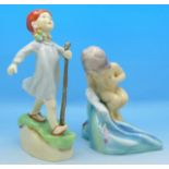 Two Royal Worcester figures,