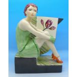 A Peggy Davies Back in Time figurine, 91/500,