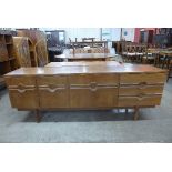 A teak sideboard