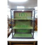 An early 20th Century shop cabinet,