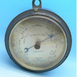 A 19th Century George Wilson London barometer