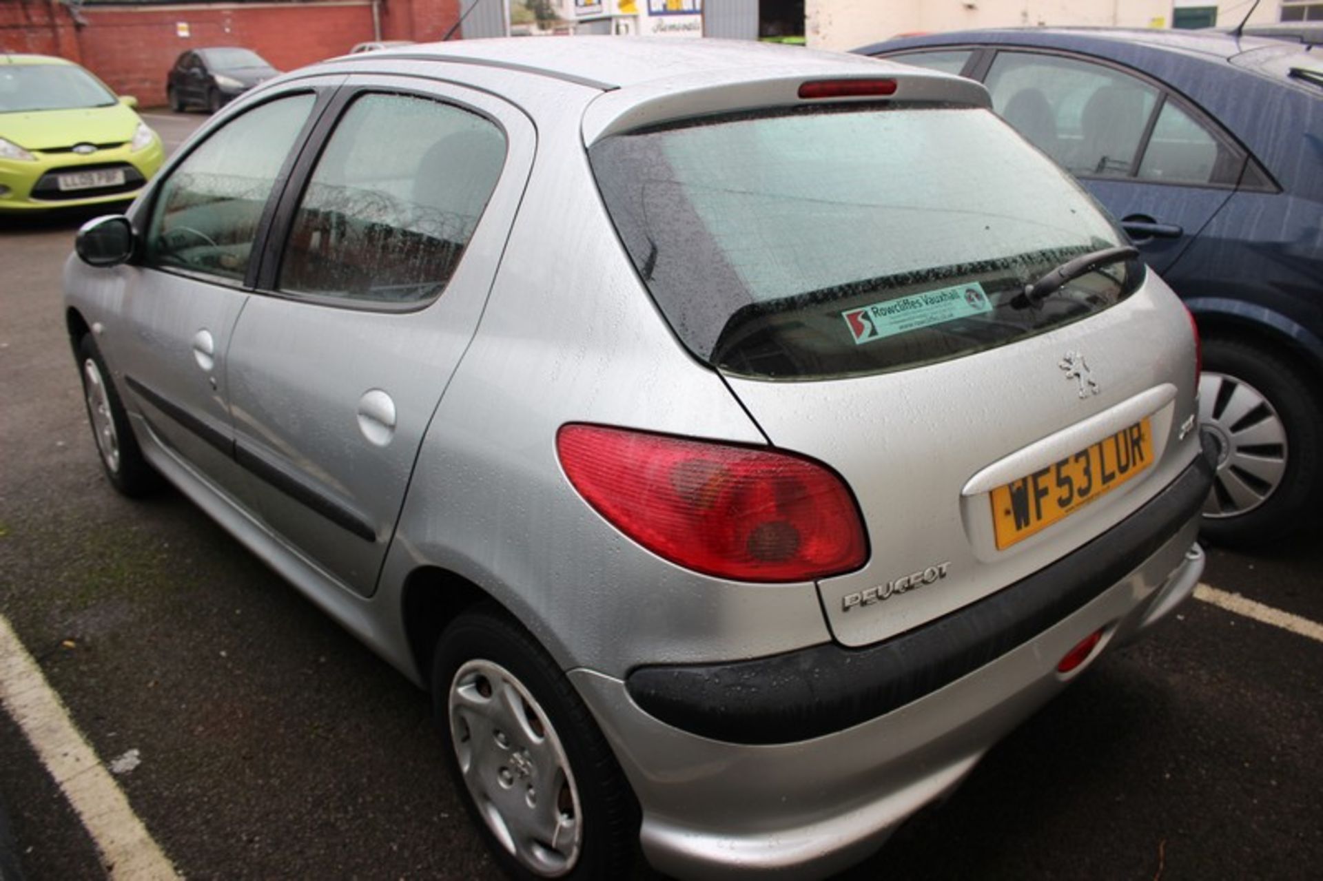 A 2003 Peugeot 206 LX five door hatchback, registration number WF53 LUR, 1360cc, petrol, manual, one - Image 4 of 8