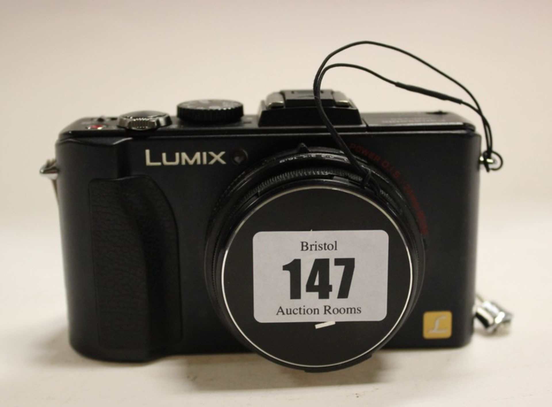 A Panasonic Lumix DMC-LX5 camera.