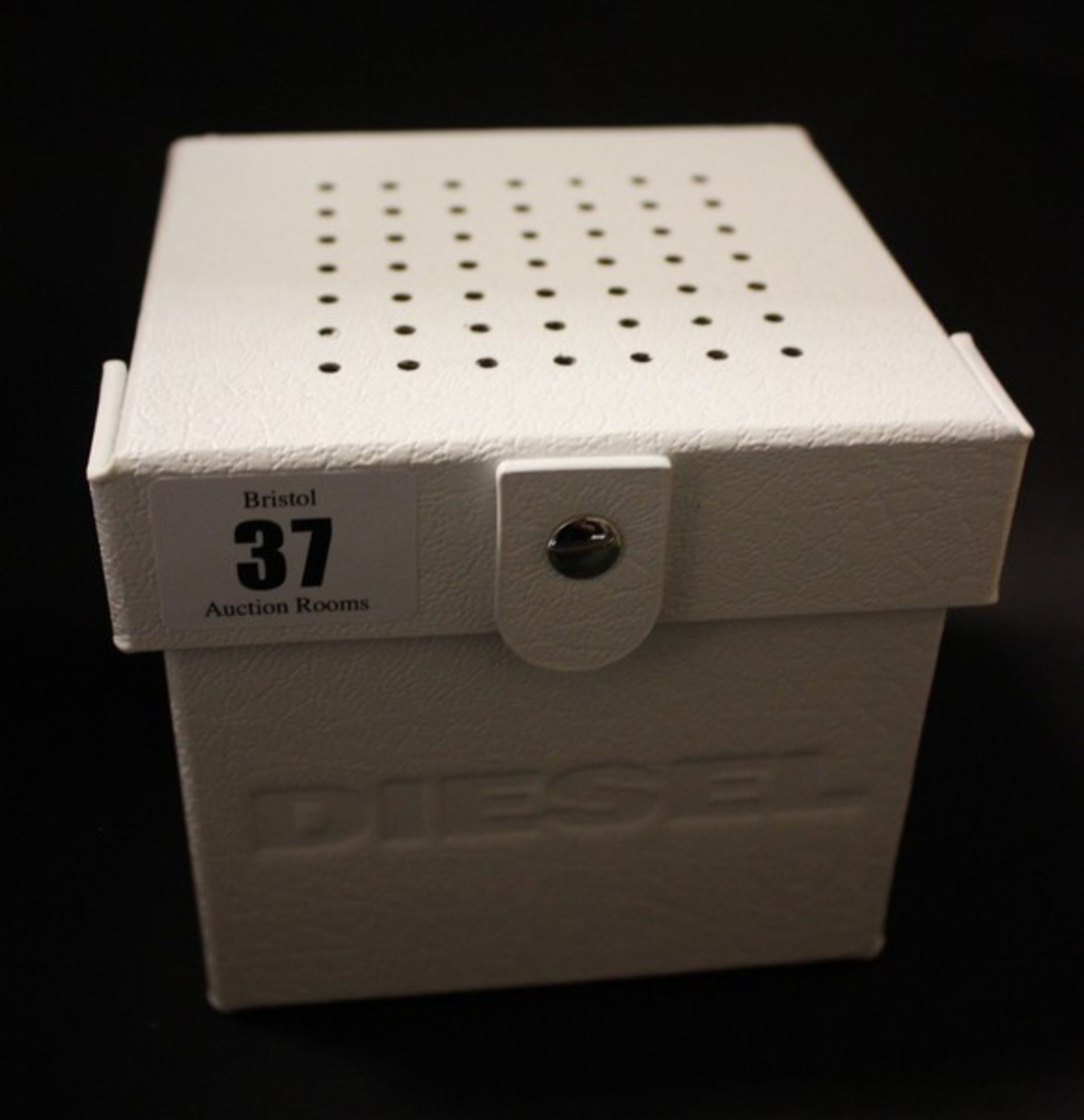 A men's Diesel trojan acetate watch DZ1549 (Boxed as new).