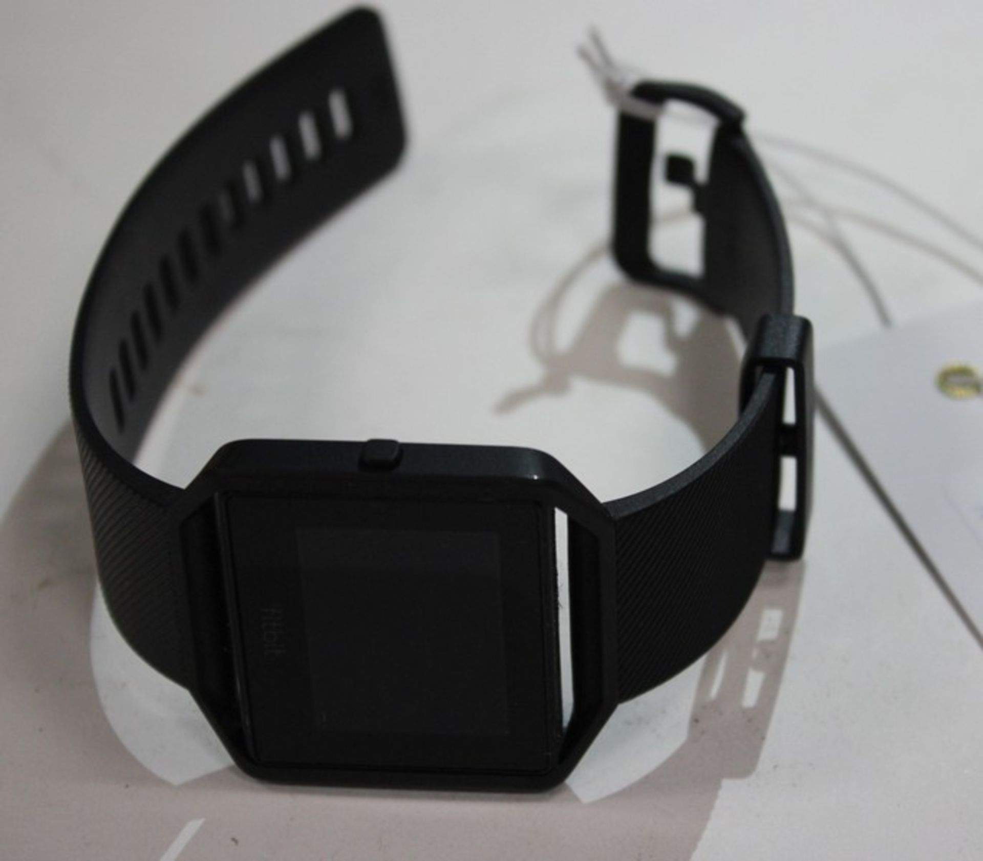 A Fitbit Blaze Smart fitness watch.