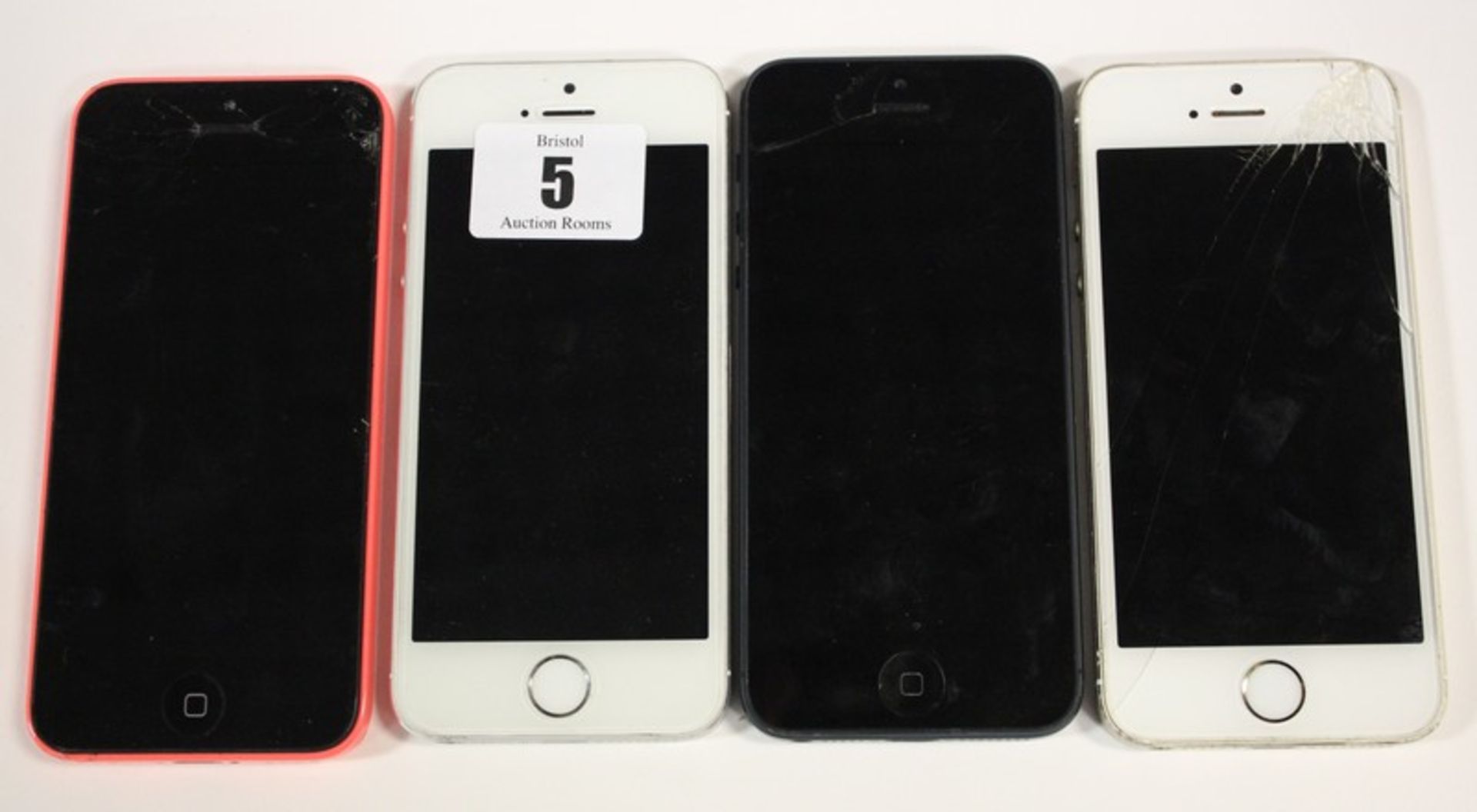 Two iPhone 5S A1457 and A1530 imei: 351988063181219 and 352018067710794 (Both activation locked