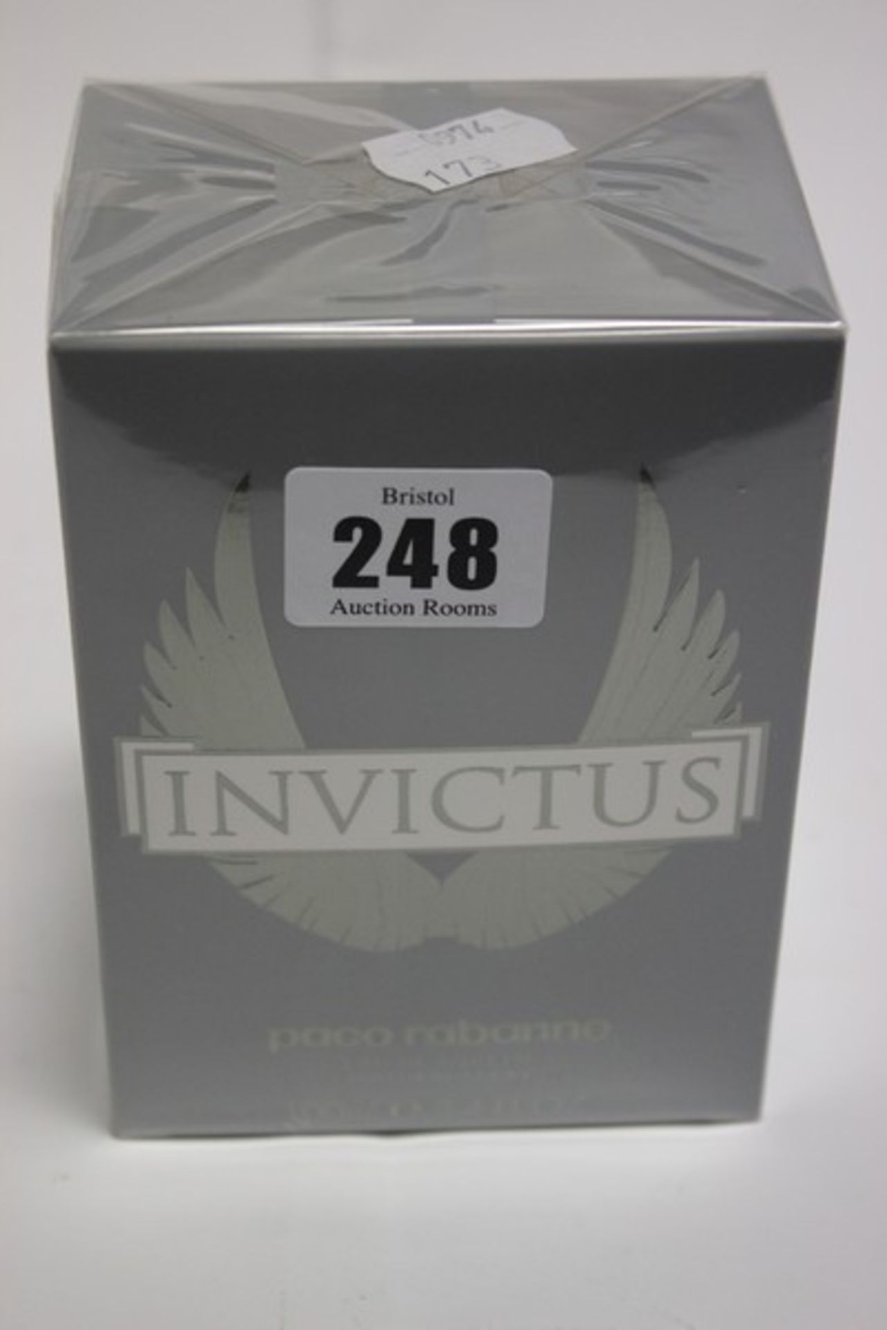 Four Paco Rabanne Invictus eau de toilette (100ml).