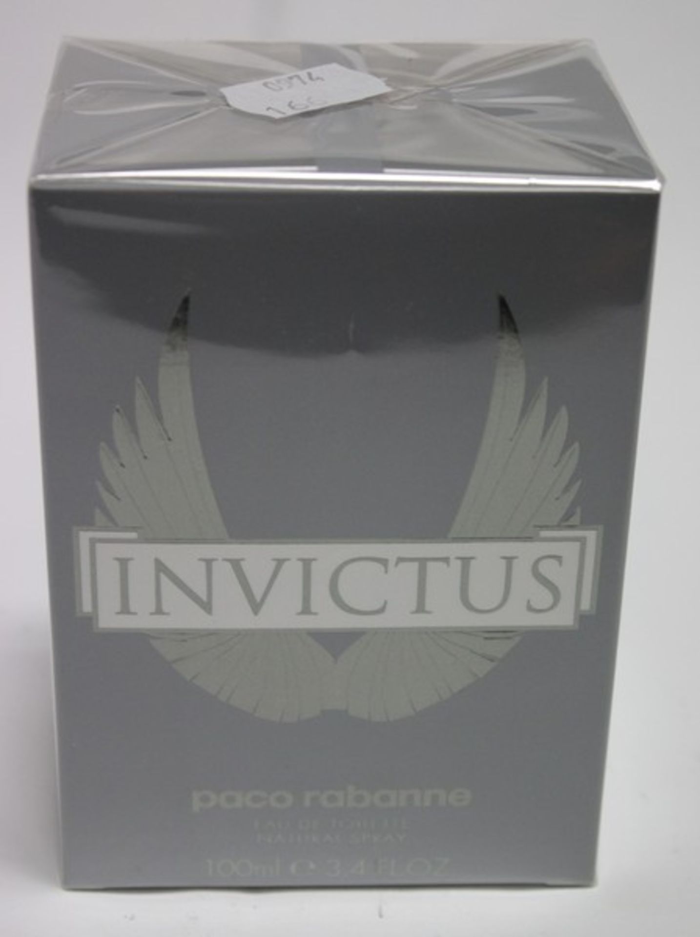 Four Paco Rabanne Invictus eau de toilette (100ml).